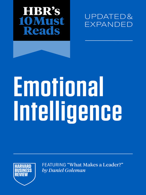 Cover image for HBR's 10 Must Reads on Emotional Intelligence
